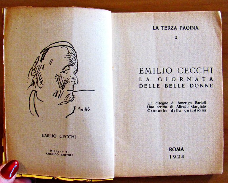 LA GIORNATA DELLE BELLE DONNE. Collana LA TERZA PAGINA
