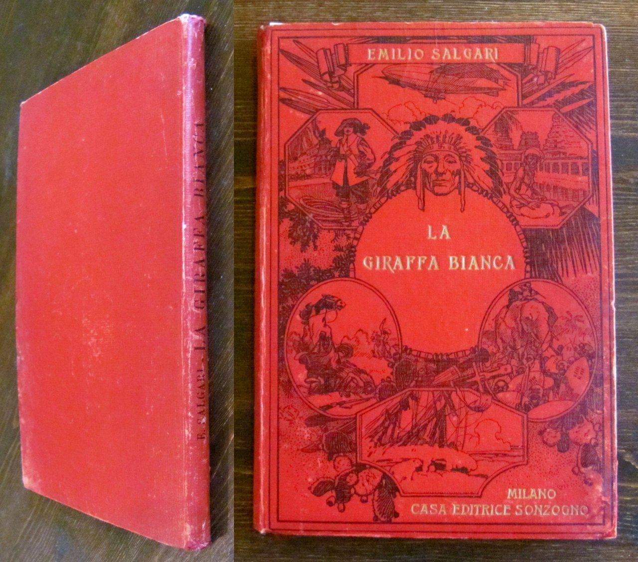 LA GIRAFFA BIANCA, 1928 - ill. G.G. BRUNO