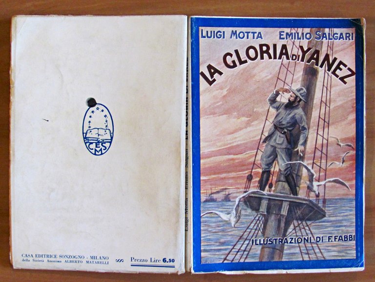 LA GLORIA DI YANEZ - Romanzo d'avventure - ill. Fabbi