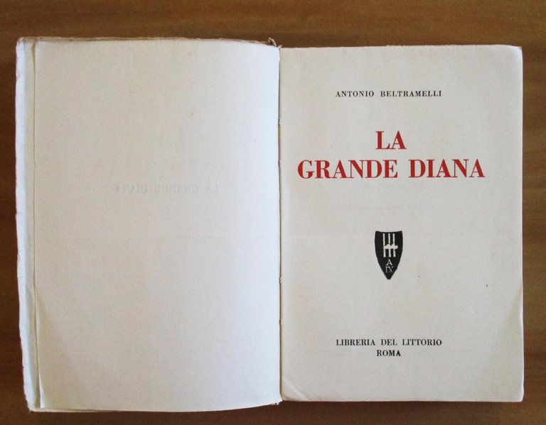 LA GRANDE DIANA - I edizione 1930