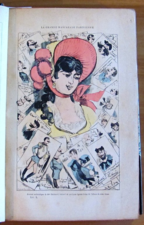 LA GRANDE MASCARADE PARISIENNE, 1880 - ill. ROBIDA