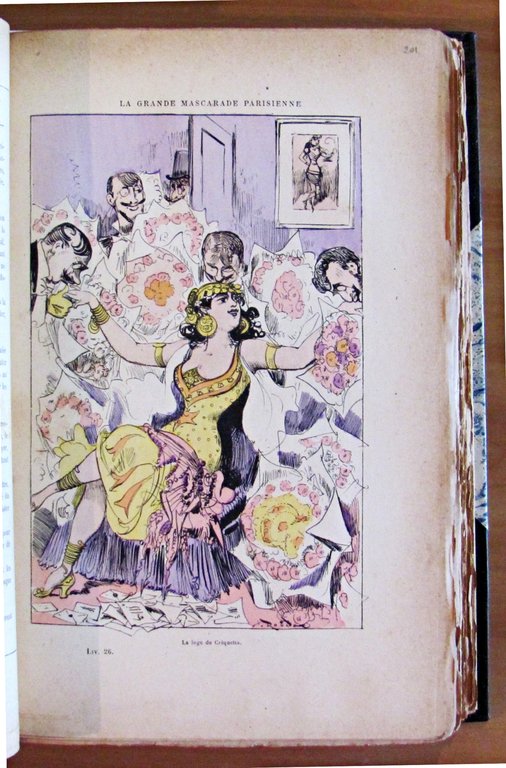 LA GRANDE MASCARADE PARISIENNE, 1880 - ill. ROBIDA