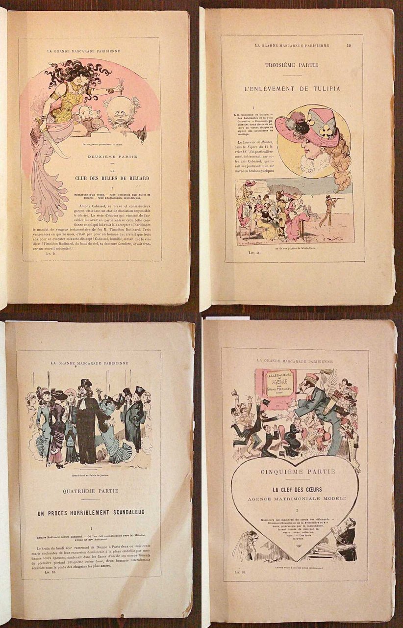 LA GRANDE MASCARADE PARISIENNE Part II-V, 1880 ca.