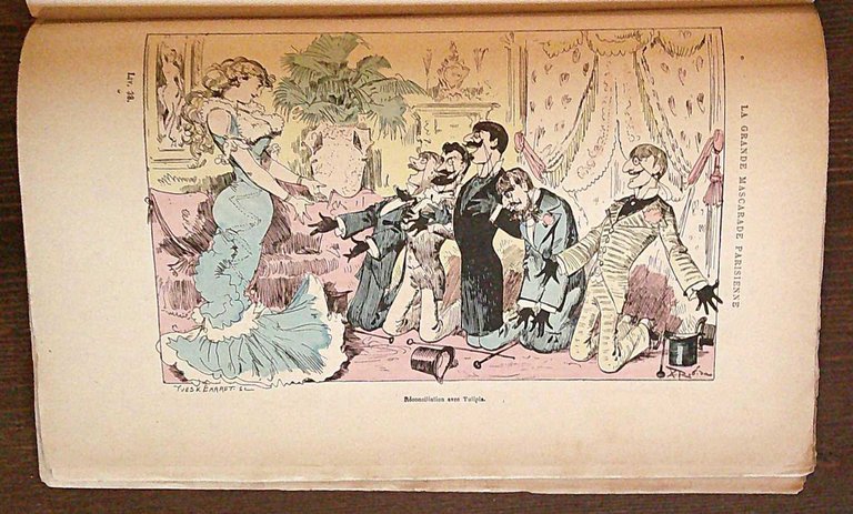 LA GRANDE MASCARADE PARISIENNE Part II-V, 1880 ca.