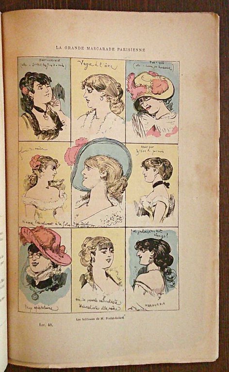 LA GRANDE MASCARADE PARISIENNE Part II-V, 1880 ca.
