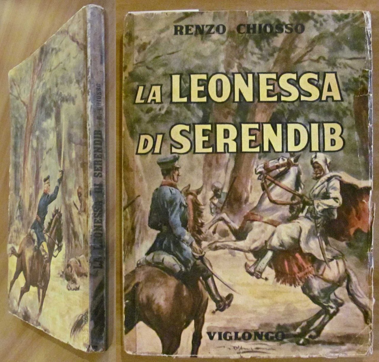 LA LEONESSA DI SERENDIB, 1951 - ill. D'ANTONA e REGOSA