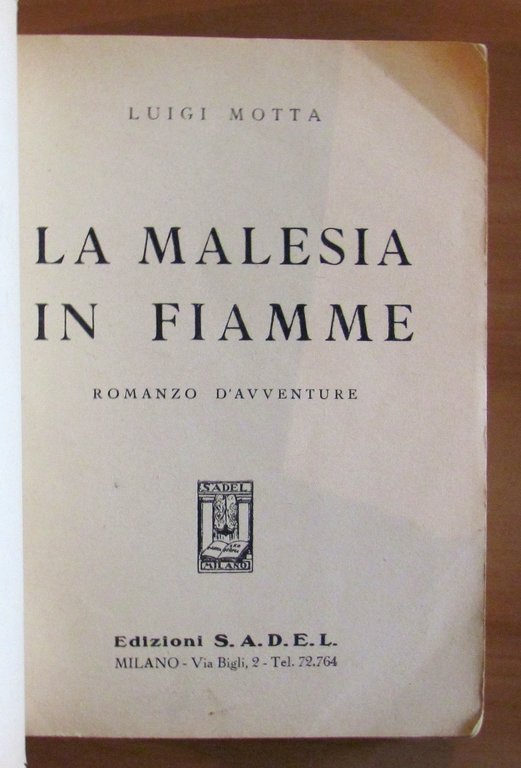 LA MALESIA IN FIAMME