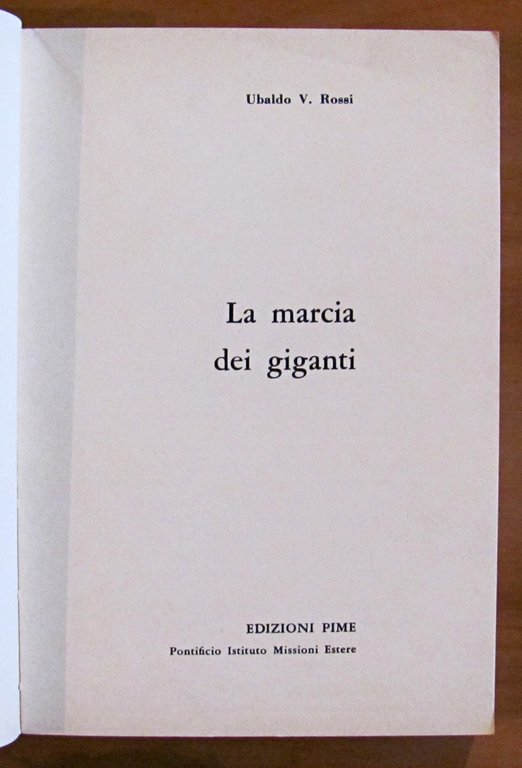 LA MARCIA DEI GIGANTI - Collana Oltremare N.47