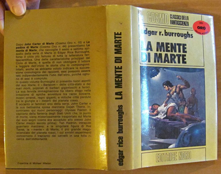 LA MENTE DI MARTE - Cosmo Oro, I ed. 1979