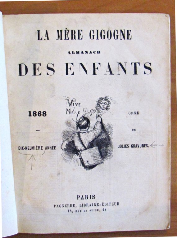 LA MERE GIGOGNE - Almanach Des Petit Enfants