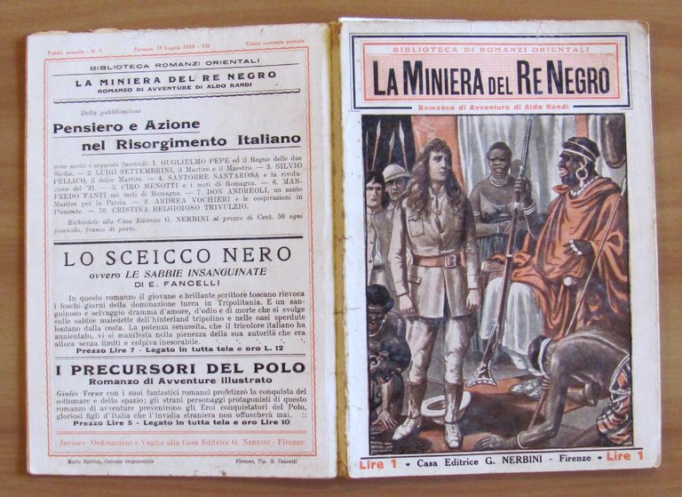 LA MINIERA DEL RE NEGRO - Biblioteca di Romanzi Orientali, …