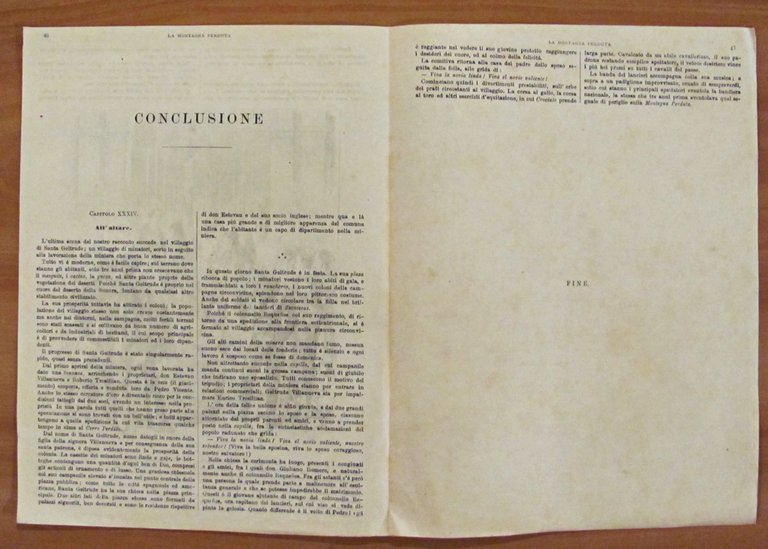 LA MONTAGNA PERDUTA - Racconto