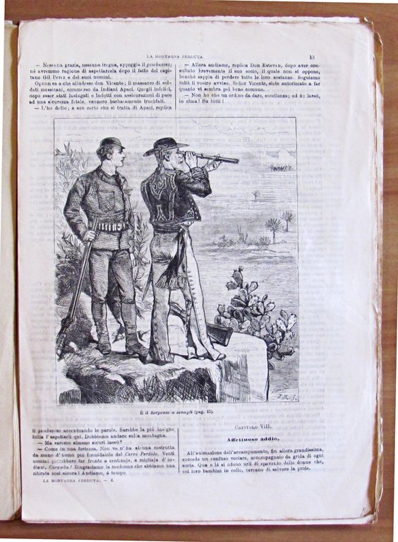 LA MONTAGNA PERDUTA, 1882