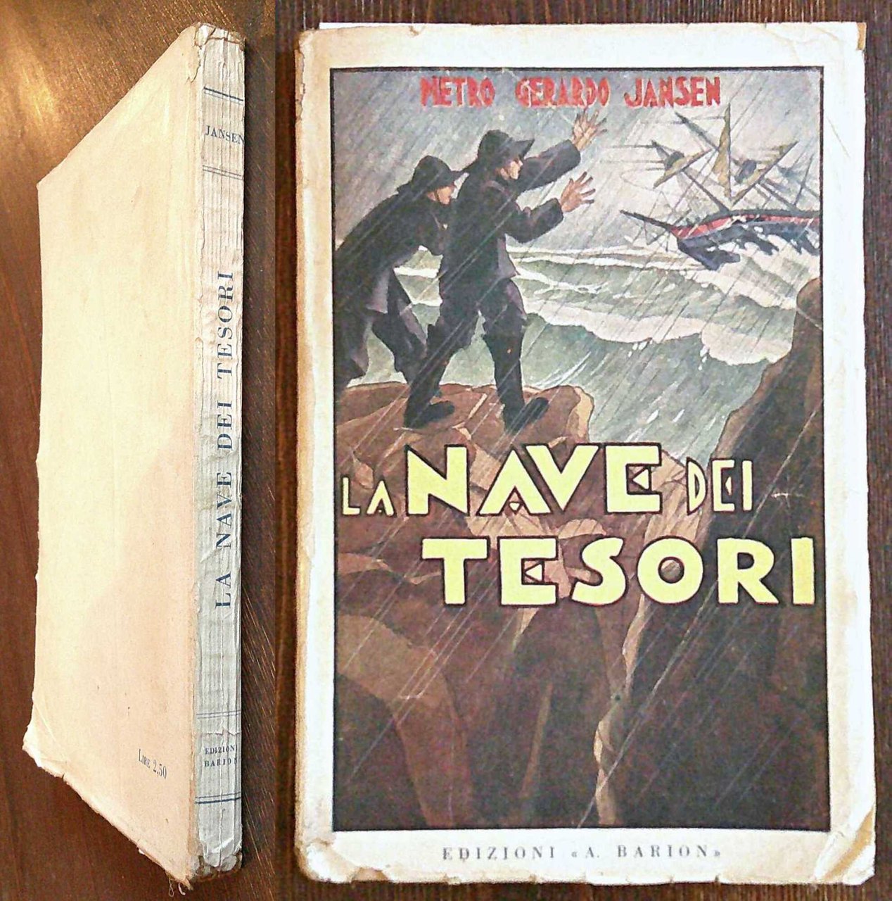 LA NAVE DEI TESORI, 1940 - Illustrato