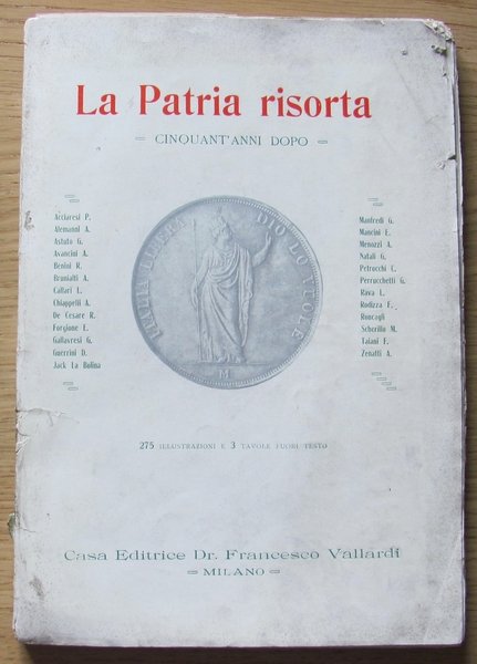 LA PATRIA RISORTA - CINQUANT'ANNI DOPO