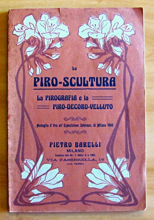 LA PIRO-SCULTURA - La pirografia e la piro-decoro-velluto