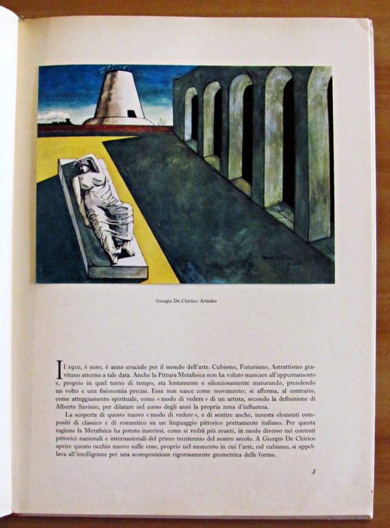 LA PITTURA METAFISICA - Collana Vister