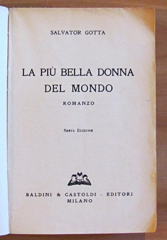 LA PIU BELLA DONNA DEL MONDO