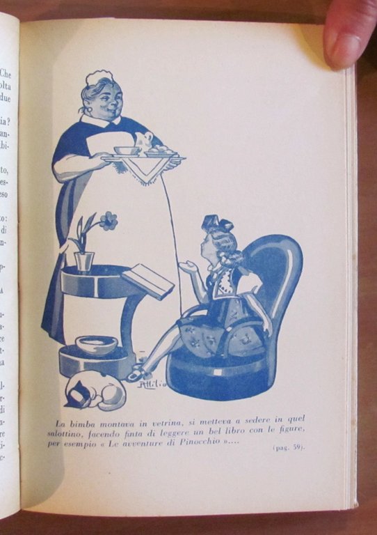 LA PROMESSA SPOSA DI PINOCCHIO, 1943 - ill. MUSSINO