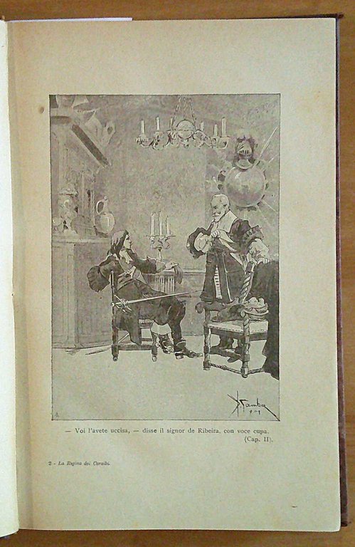 LA REGINA DEI CARAIBI, 1920 - ill. GAMBA