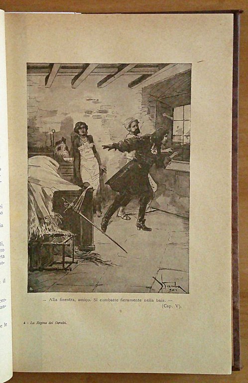 LA REGINA DEI CARAIBI, 1920 - ill. GAMBA