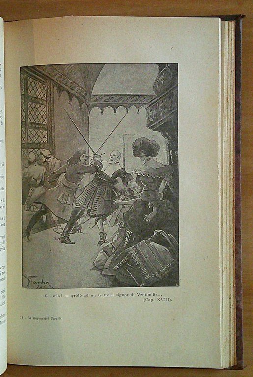 LA REGINA DEI CARAIBI, 1920 - ill. GAMBA