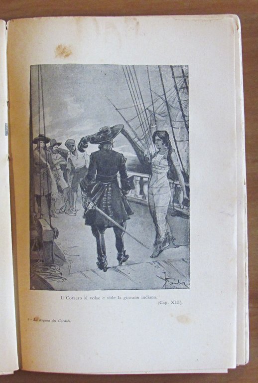 LA REGINA DEI CARAIBI, 1922 - ill. GAMBA