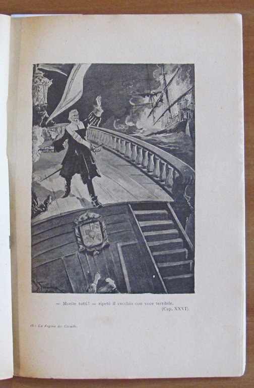LA REGINA DEI CARAIBI, 1922 - ill. GAMBA