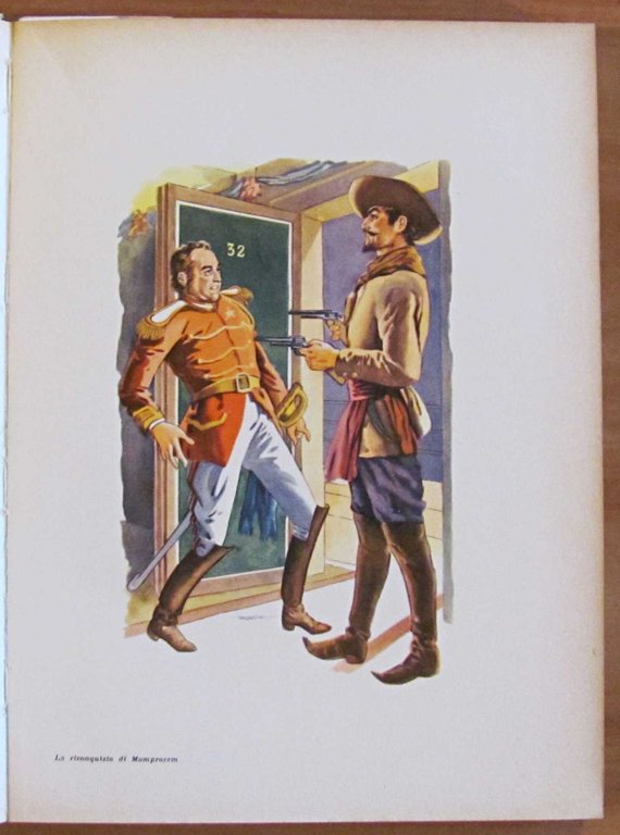 LA RICONQUISTA DI MOMPRACEM, anni '60 - ill. TRINCIA