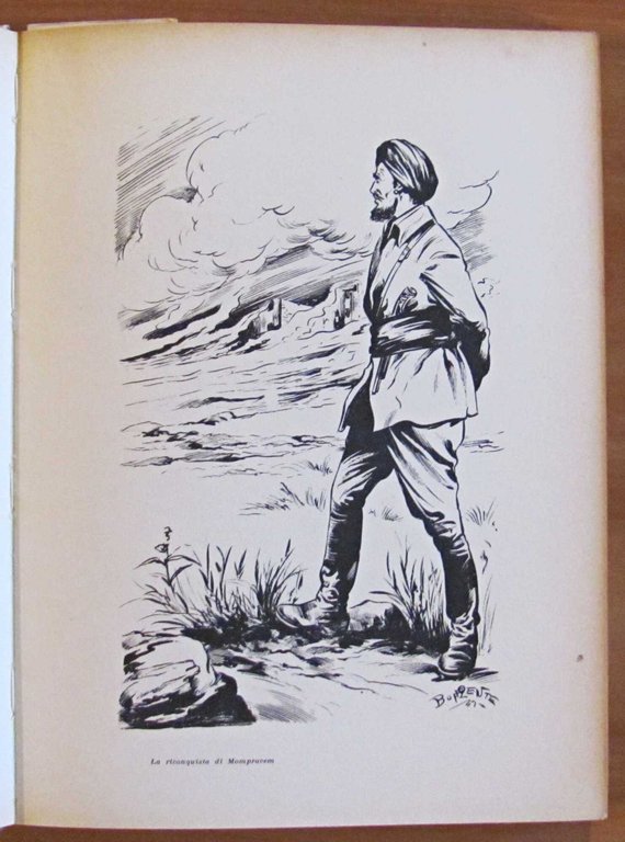 LA RICONQUISTA DI MOMPRACEM, anni '60 - ill. TRINCIA