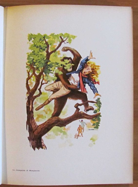 LA RICONQUISTA DI MOMPRACEM, anni '60 - ill. TRINCIA