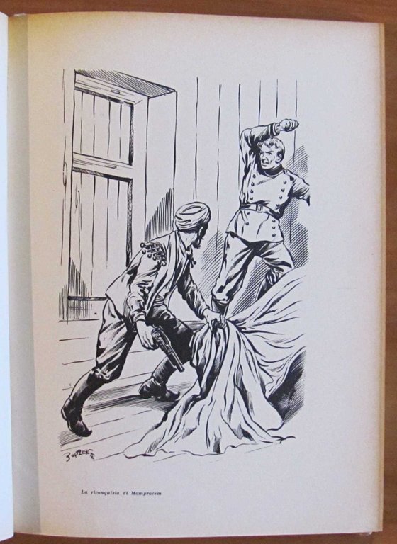 LA RICONQUISTA DI MOMPRACEM, anni '60 - ill. TRINCIA