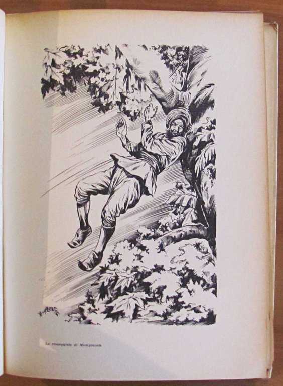 LA RICONQUISTA DI MOMPRACEM, anni '60 - ill. TRINCIA