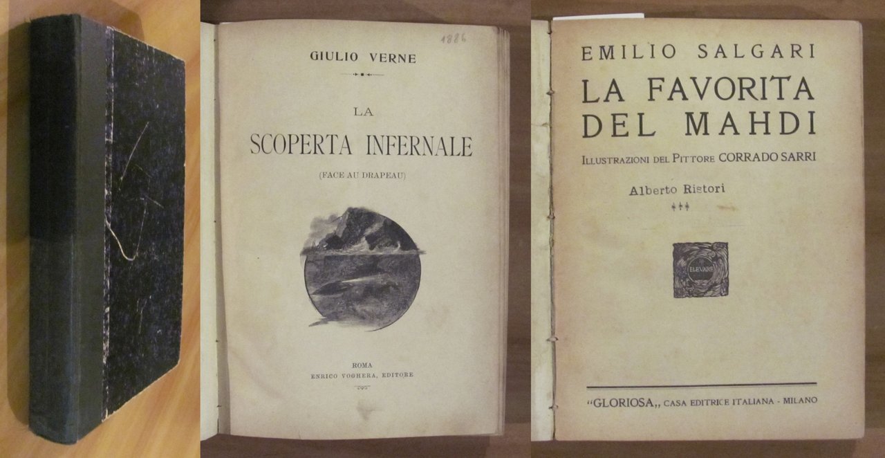LA SCOPERTA INFERNALE,1886 unito a LA FAVORITA DEL MAHDI, anni …