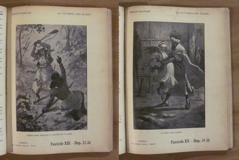 LA SCOPERTA INFERNALE,1886 unito a LA FAVORITA DEL MAHDI, anni …