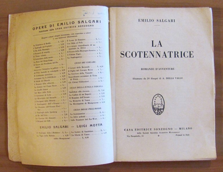 LA SCOTENNATRICE, 1930