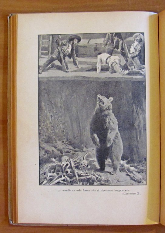 LA SCOTENNATRICE Ciclo delle Pelle Rosse, 1921- ill. DELLA VALLE