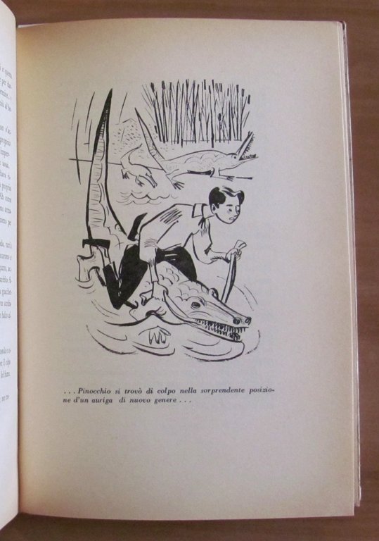 LA SECONDA VITA DI PINOCCHIO, 1954 - ill. CARPINTIERI