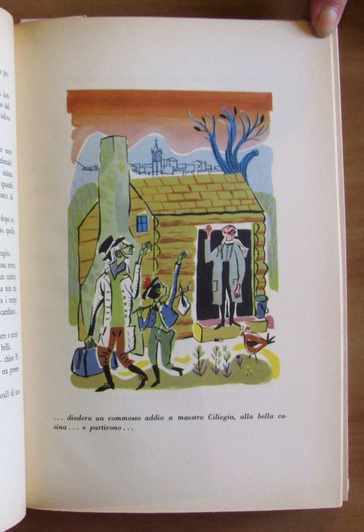 LA SECONDA VITA DI PINOCCHIO, 1954 - ill. CARPINTIERI