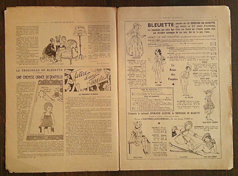 LA SEMAINE DE SUZETTE - N.1, 6 Décembre 1934