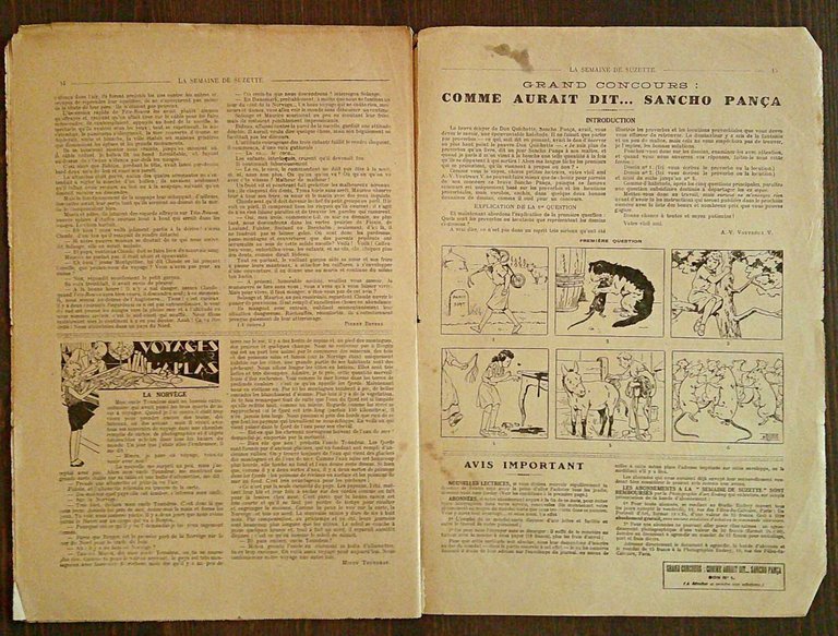 LA SEMAINE DE SUZETTE - N.1, 6 Décembre 1934