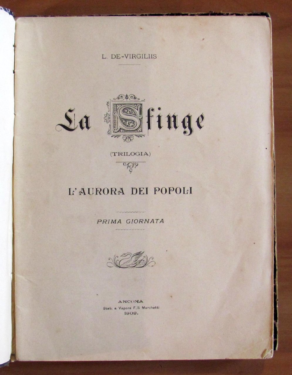 LA SFINGE - TRILOGIA