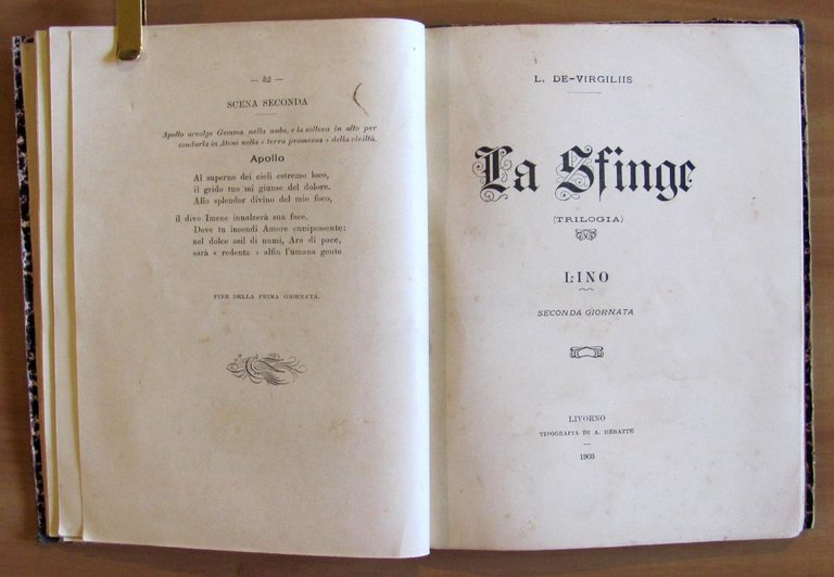 LA SFINGE - TRILOGIA