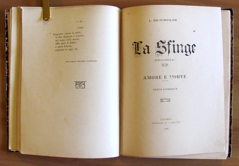 LA SFINGE - TRILOGIA