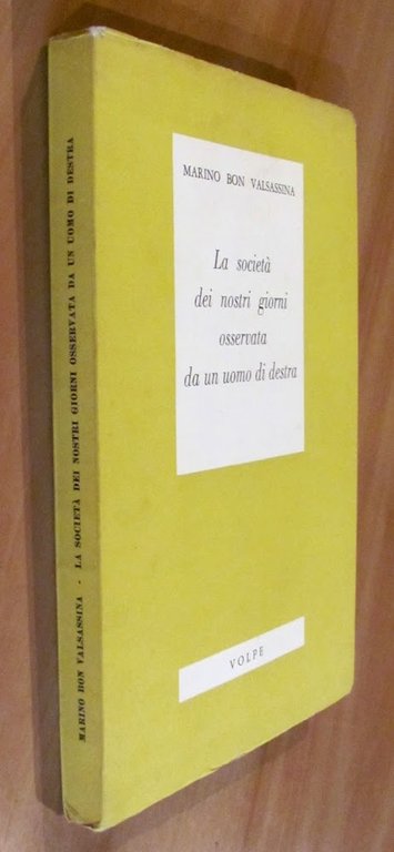 La società dei nostri giorni osservata da un uomo di …