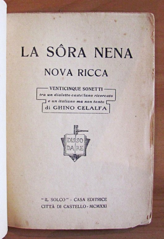 LA SORA NENA - NOVA RICCA