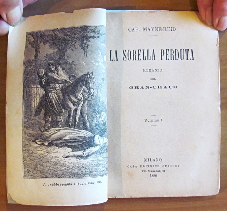 LA SORELLA PERDUTA - 2 Volumi, Completo, 1888