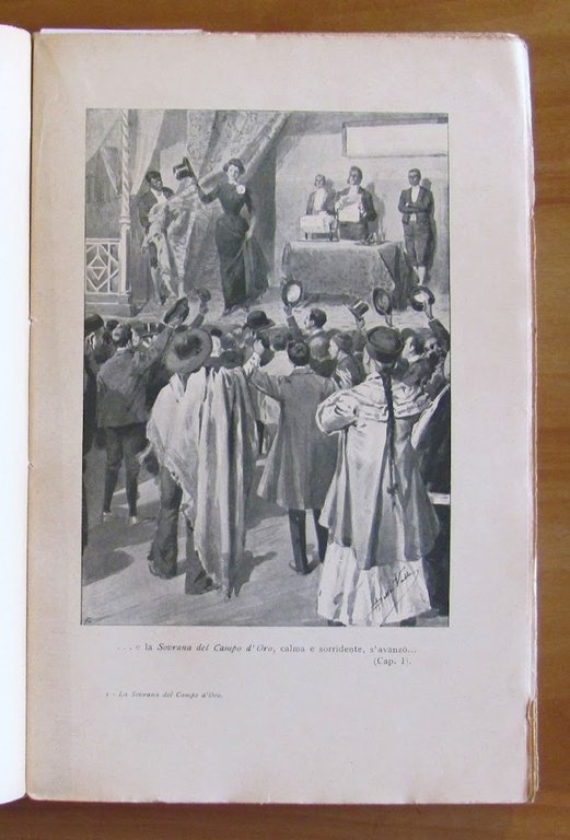 LA SOVRANA DEL CAMPO D'ORO, 1930 - ill. DELLA VALLE