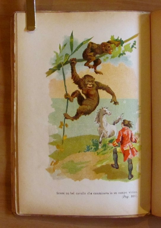 LA STORIA DEI VIAGGI DI GULLIVER, 1890 con Cromolitografie - …
