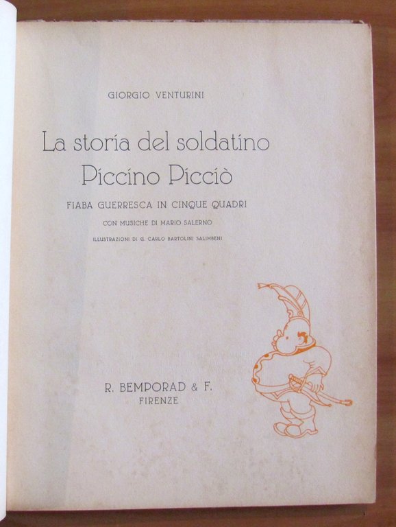 LA STORIA DEL SOLDATINO PICCINO PICCIO' - Fiaba guerresca in …
